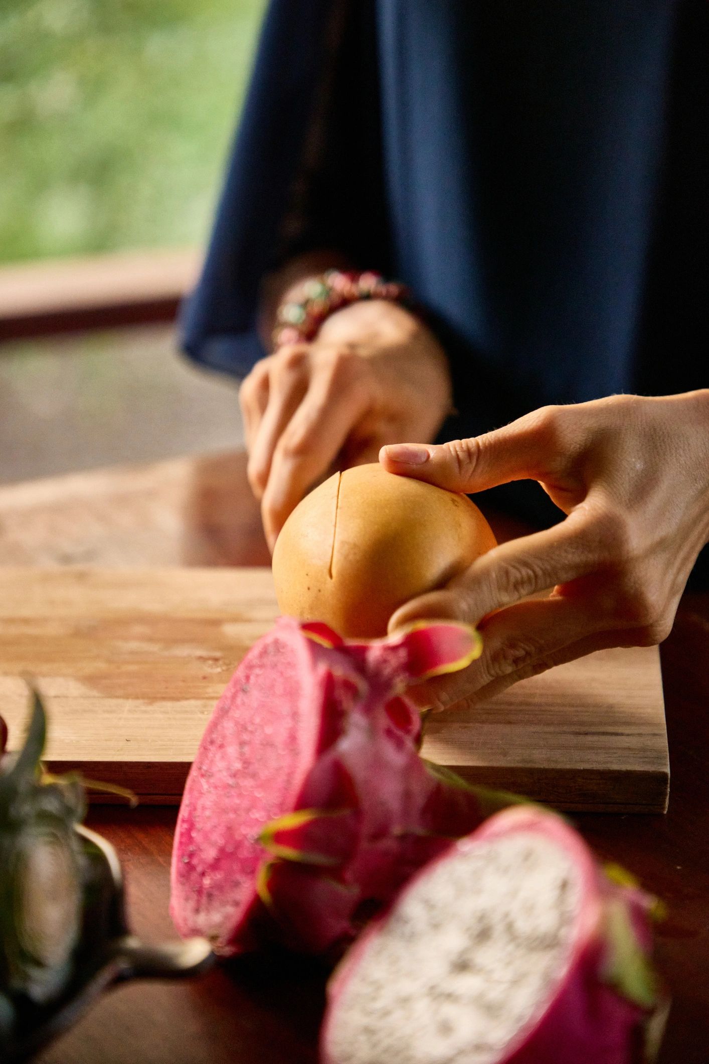 dragon fruit on farm